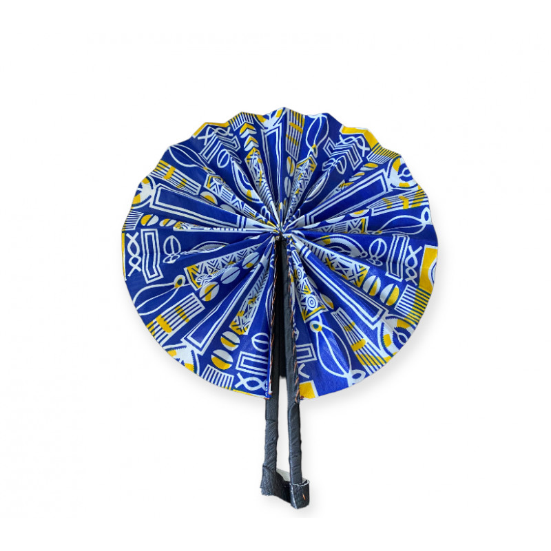 African fan in wax