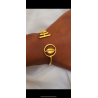 Bracelet Cowrie in Bronze