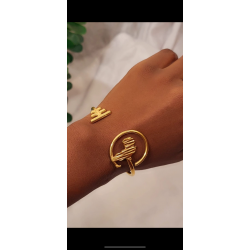Bracelet Africa in Bronze