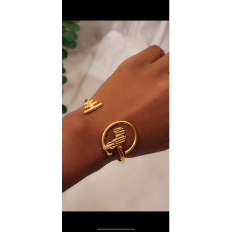 Bracelet Africa in Bronze