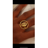 Ring Cowrie Amina in Bronze and Silver