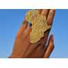 Ring Africa in Bronze (adjustable), big size