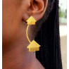 Earring Mbalah in Bronze