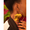 big earring "Noumi" in Bronze