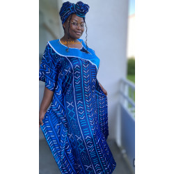 Luxe Silk Wrap Dress "Djamila"