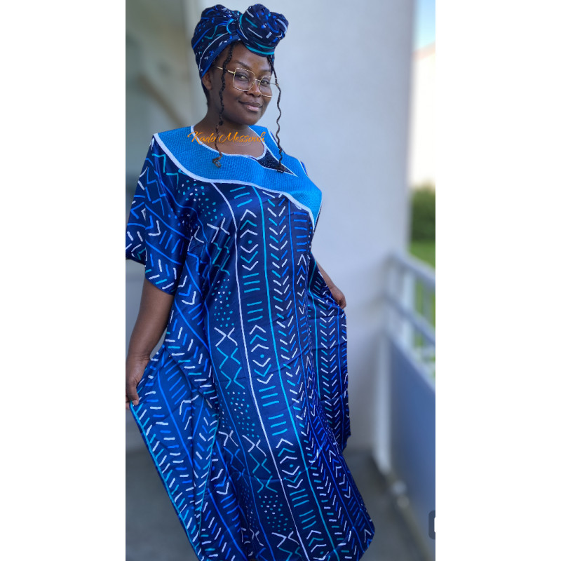 Luxe Silk Wrap Dress "Djamila"