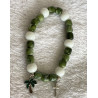 White/Green pearl bracelet