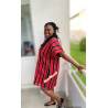 Mini Dress in Ntutuere Fabric from Cameroon