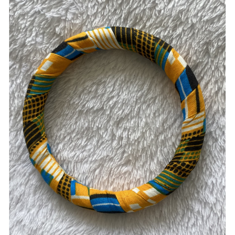 Handmade Wax fabric bracelet