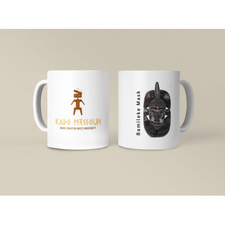 Mug with Bamiléké Mask Print